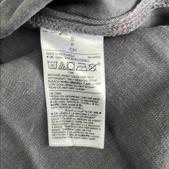 Gray Utility Dress with Pockets - Picture 5 of 8